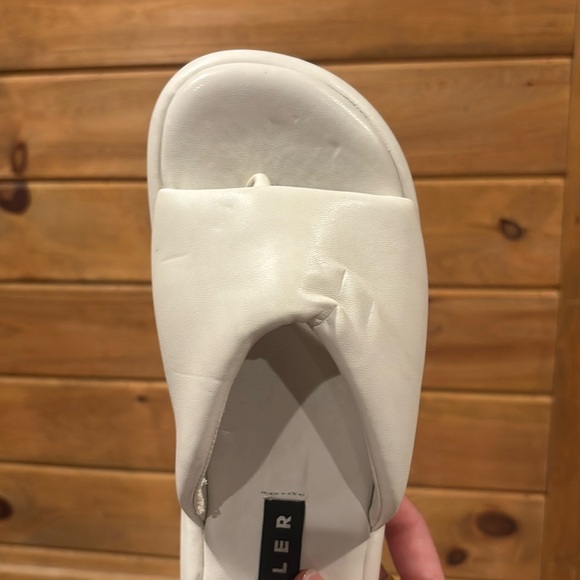 SIMON MILLER taffy platform slide sandals - Picture 7 of 11